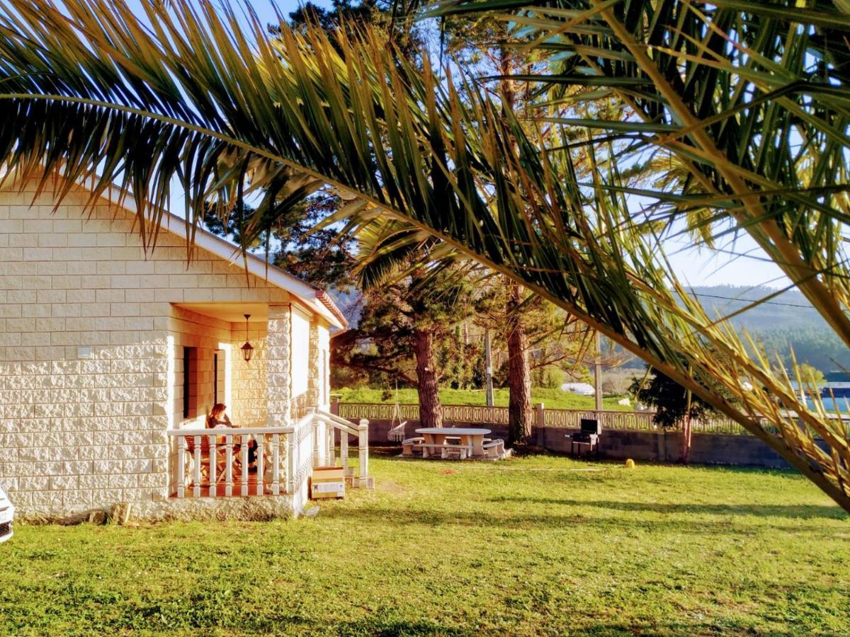 Casa En La Playa De Area Con Finca Privada Viveiro Extérieur photo